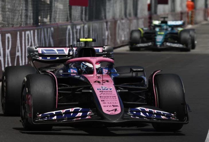 Colapinto terminó feliz en Mónaco