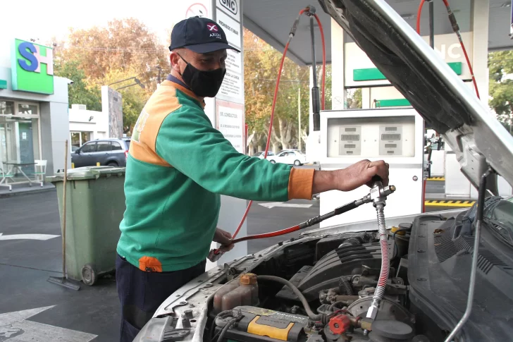 Ola polar: la venta de GNC es normal