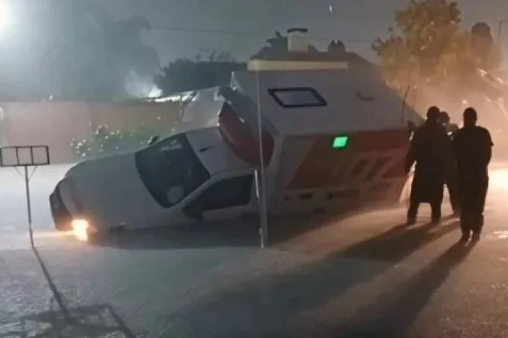 Un muerto y destrozos por el temporal sobre Santa Fe