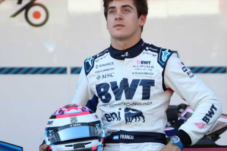 Colapinto acelerará hoy en Montmelo