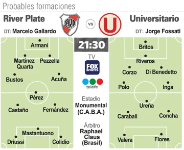 River cierra la fase frente a Universitario
