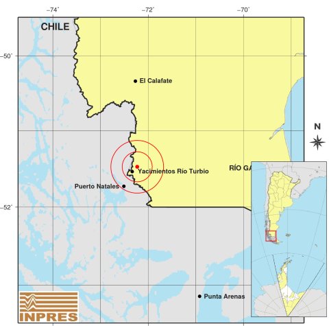 Un sismo de 5,2° de Magnitud sacudió a Río Turbio y obligó a evacuar el yacimiento de carbón