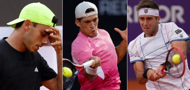 Pésimo día para cinco tenistas argentinos en Roland Garros: fueron eliminados en la primera ronda Pésimo día para cinco tenistas argentinos en Roland Garros: fueron eliminados en la primera ronda