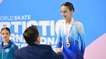 La patinadora sanjuanina que con 15 años se clasificó al Mundial en Reggio La patinadora sanjuanina que con 15 años se clasificó al Mundial en Reggio