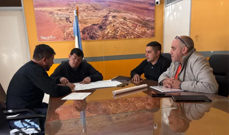 Reunión clave en Jáchal para impulsar el proyecto de una planta de tratamiento de efluentes