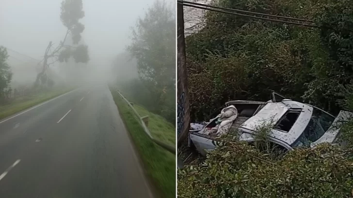 Trágico accidente de una familia argentina que volvía de Chile: murió una niña y otras tres personas fueron hospitalizadas Trágico accidente de una familia argentina que volvía de Chile: murió una niña y otras tres personas fueron hospitalizadas