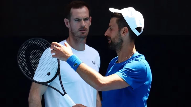 Andy Murray dejó de ser el entrenador de Djokovic antes de Roland Garros Andy Murray dejó de ser el entrenador de Djokovic antes de Roland Garros