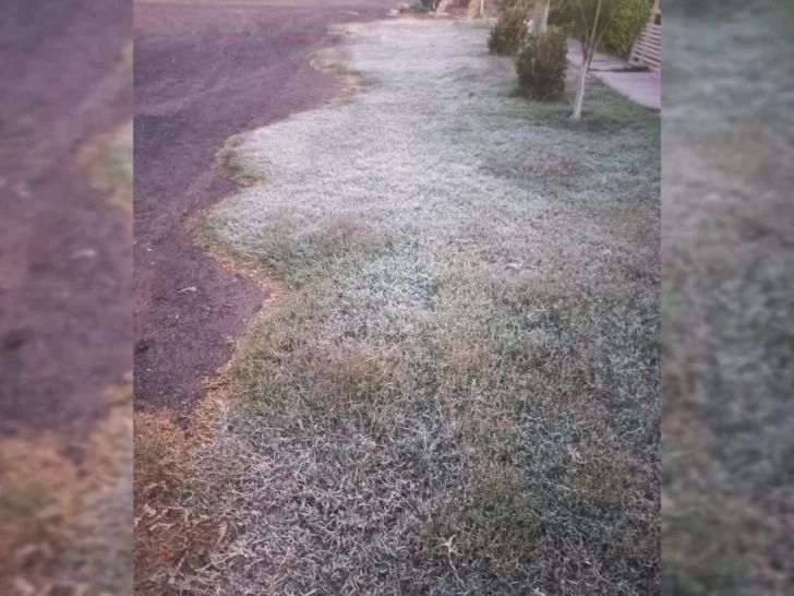 San Juan bajo cero: en Media Agua, el termómetro marcó -3.5°C este miércoles en la mañana