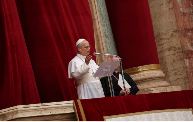 El papa León XIV llamó a los “grandes hombres del mundo” a detener la guerra