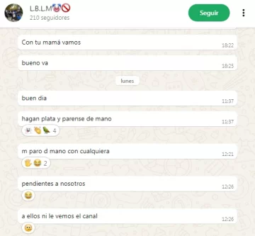 “El club de la pelea”: filtran audios de cómo se desafían los adolescentes por WhatsApp, “dejá de llorar que te pego de vuelta”