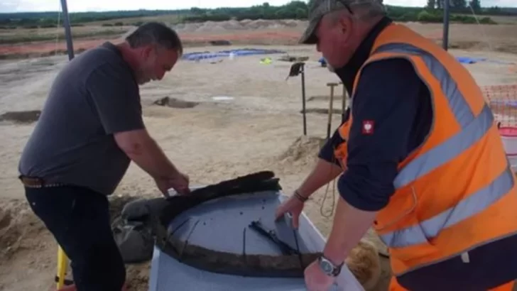 Hallaron en Escocia una rueda de carro de la Edad de Hierro Hallaron en Escocia una rueda de carro de la Edad de Hierro