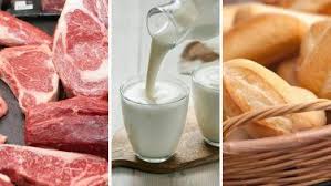 Impuestos en costo de pan, carne y leche Impuestos en costo de pan, carne y leche