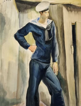 Obra de arte del patrimonio provincial es parte de una muestra internacional