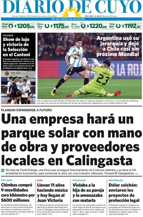 Tapa Edición 06 de Junio de 2025