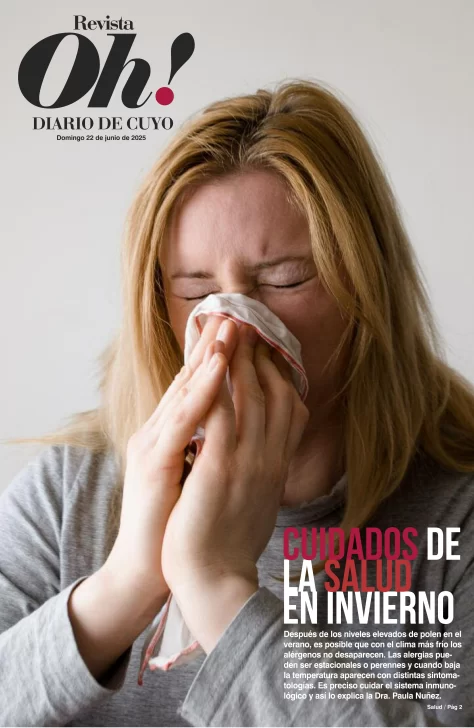 Tapa Revista Oh! 22 de Junio de 2025