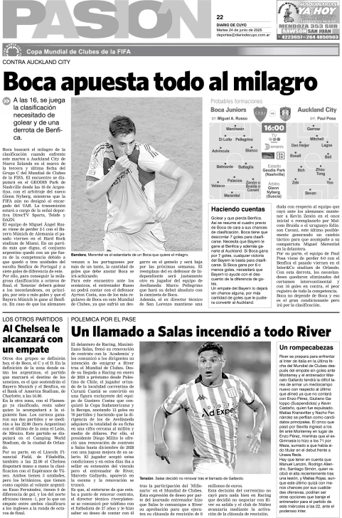 Tapa Pasión 24 de Junio de 2025