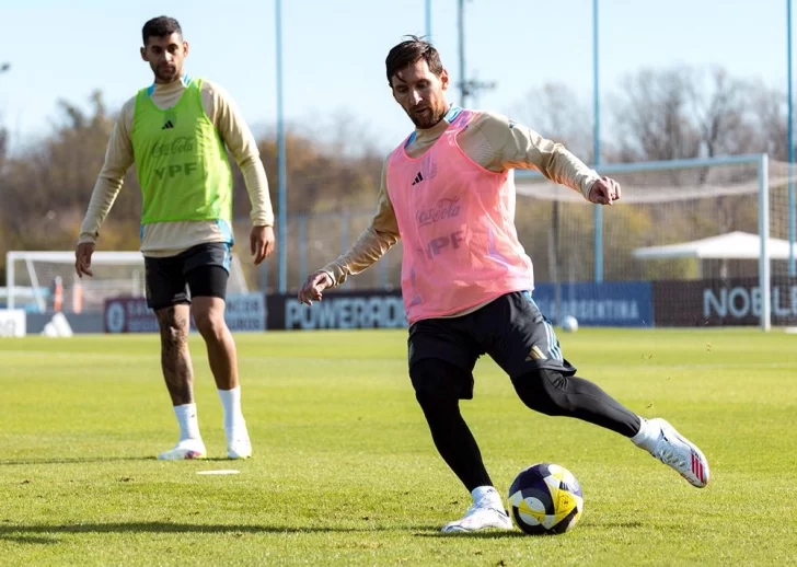 Con Messi, Argentina lista