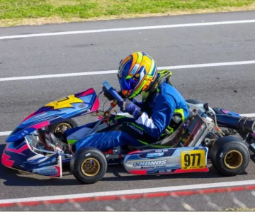 Valentino Guarnieri fue cuarto en Baradero