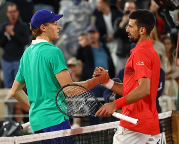 Djokovic no pudo con Sinner