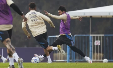 Messi, de entrada ante Colombia