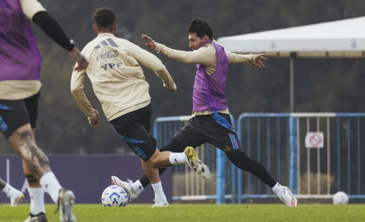 Messi, de entrada ante Colombia