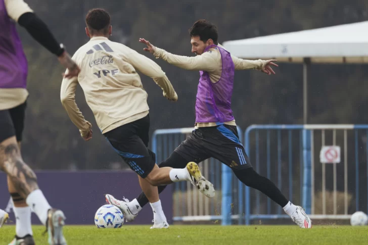 Messi, de entrada ante Colombia