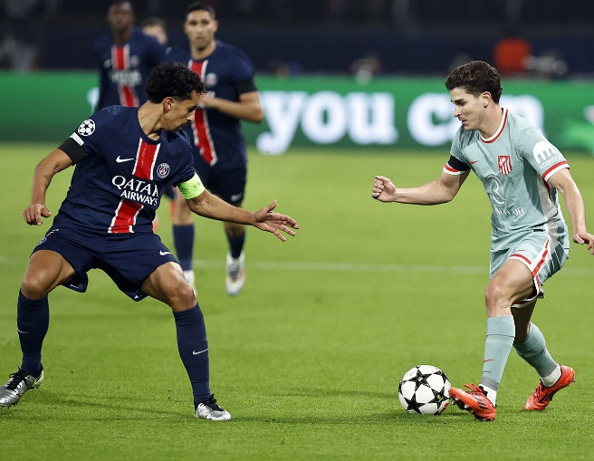 Atlético y PSG muestran todo