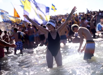 Boca tiño a Miami de azul y amarillo