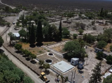 Récord de obra pública, sobre todo hídrica, con los fondos de la minería