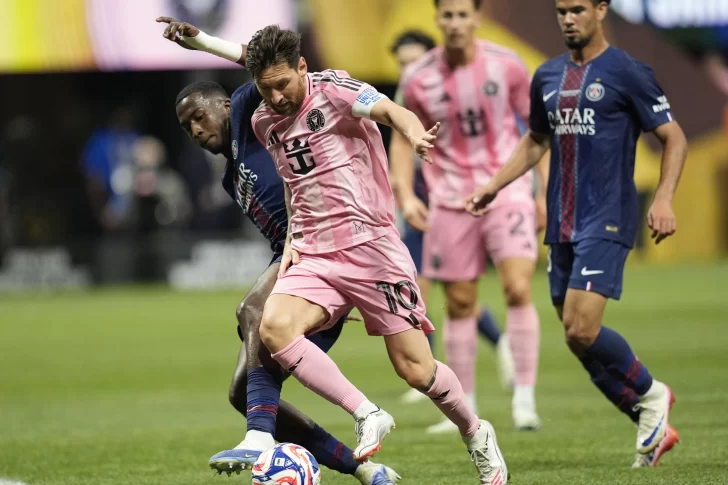 PSG fue demasiado para el Inter