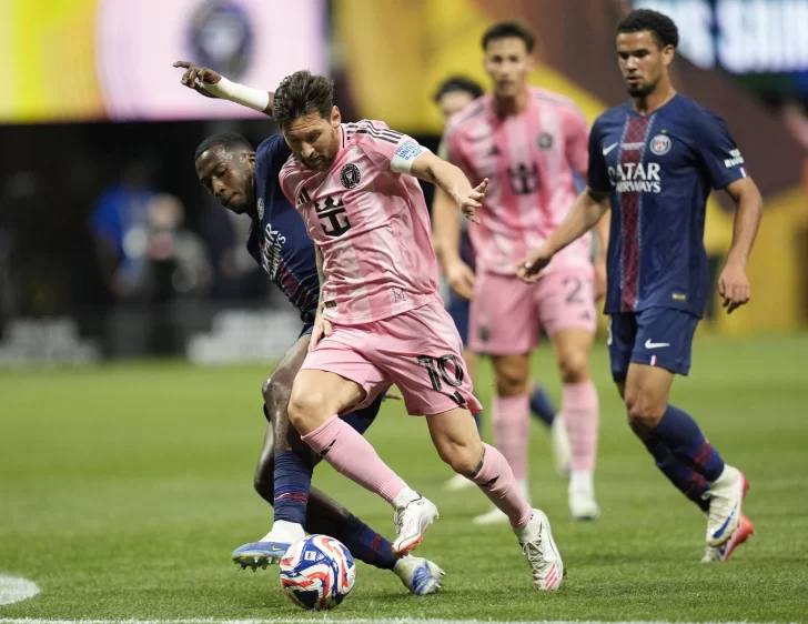 PSG fue demasiado para el Inter