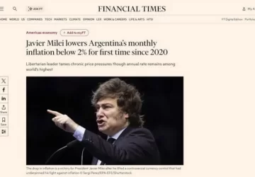 Javier Milei logró controlar “las presiones crónicas de los precios”