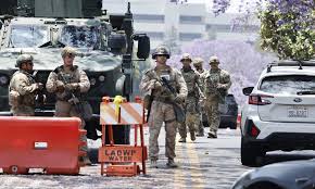 La marina de EEUU saldrá a las calles de Los Ángeles y podrá detener a civiles