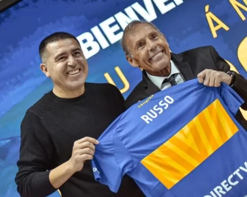 Russo fue presentado como nuevo DT de Boca