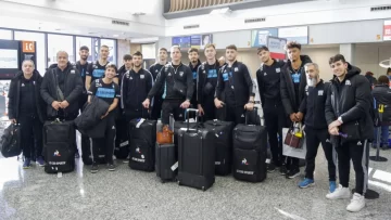 Con los sanjuaninos Lima, Sánchez y Armoa Morel, la Selección argentina de voley ya está en San Juan Con los sanjuaninos Lima, Sánchez y Armoa Morel, la Selección argentina de voley ya está en San Juan