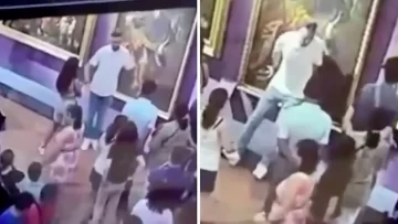 Italia: un turista destruyó una pintura del siglo XVIII al intentar tomarse una selfie Italia: un turista destruyó una pintura del siglo XVIII al intentar tomarse una selfie