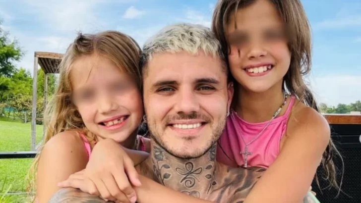 Estalló Mauro Icardi tras las acusaciones de Wanda Nara: “Acá están las lágrimas de mis hijas, felices en familia”