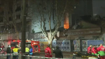 Se incendió un edificio tomado en Monserrat: 11 personas fueron asistidas Se incendió un edificio tomado en Monserrat: 11 personas fueron asistidas