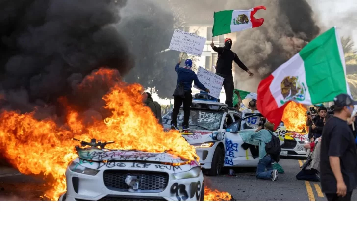 Protestas por las políticas migratorias: impusieron toque de queda en Los Ángeles Protestas por las políticas migratorias: impusieron toque de queda en Los Ángeles