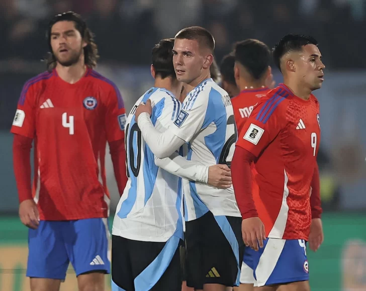 Mastantuono debutó en la Selección Argentina ante Chile y rompió un récord histórico Mastantuono debutó en la Selección Argentina ante Chile y rompió un récord histórico