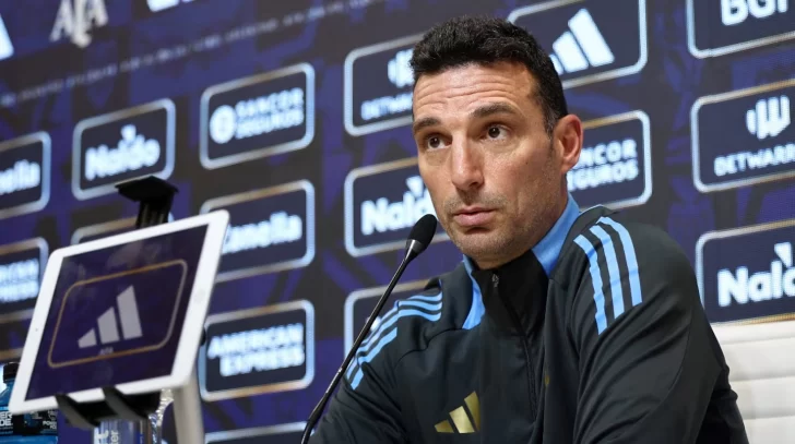 Scaloni: “Todavía no tenemos decidido si Messi va a jugar de arranque”