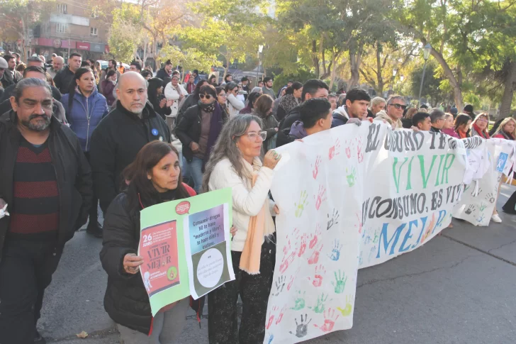 Pasaron del flagelo de las drogas a marchar en contra de las adicciones
