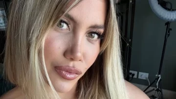 Irreconocible: se filtró un video de Wanda Nara a los 18 años