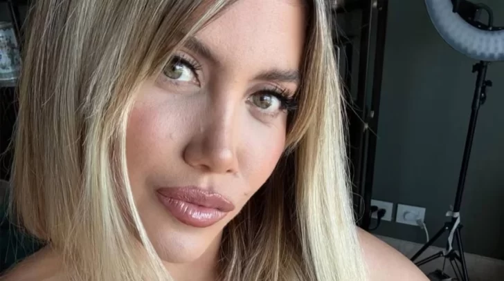 Irreconocible: se filtró un video de Wanda Nara a los 18 años