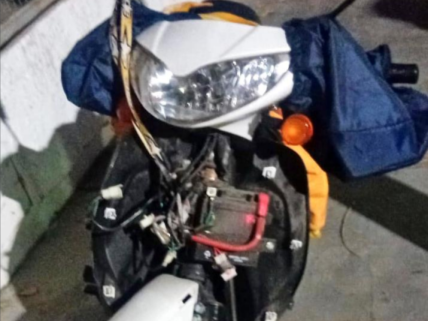 Se robaron una moto y los atraparon a las pocas cuadras Se robaron una moto y los atraparon a las pocas cuadras