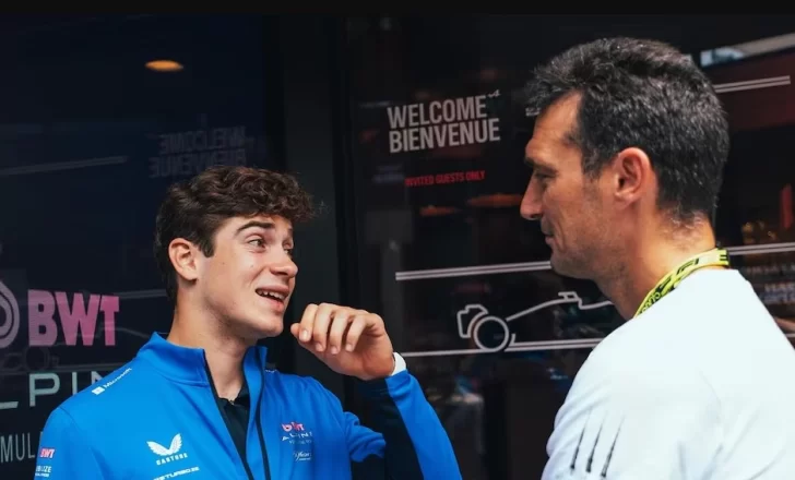 El encuentro entre Franco Colapinto y Lionel Scaloni durante el GP de Bélgica: “Es un orgullo para nosotros” El encuentro entre Franco Colapinto y Lionel Scaloni durante el GP de Bélgica: “Es un orgullo para nosotros”