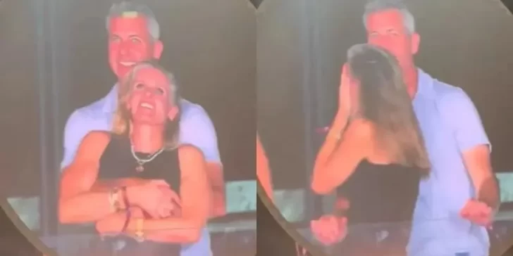 Lo sorprendieron con su amante en el show de Coldplay y realizó un insólito descargo