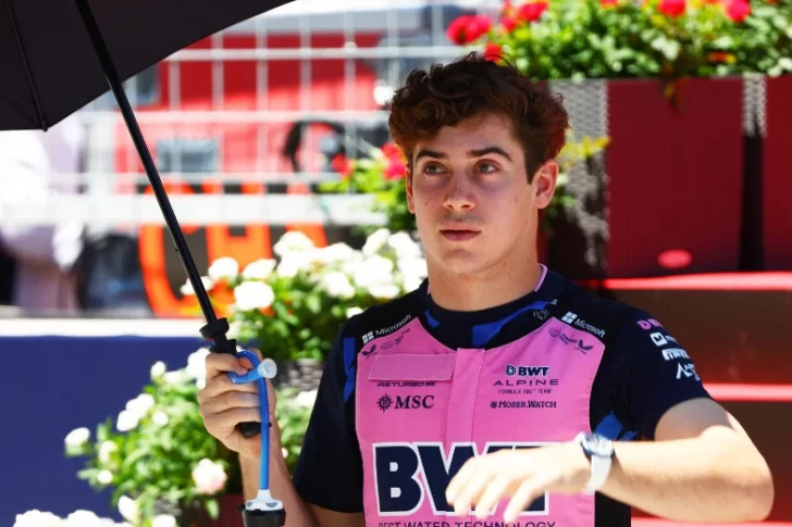 Colapinto sale a probar su Alpine en Silverstone