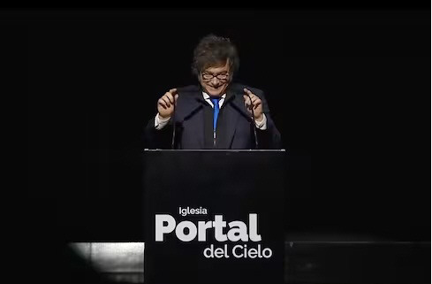 El inédito gesto de Milei para conquistar el voto evangélico