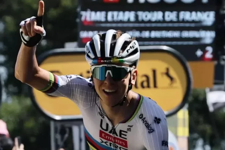 Pogacar lidera otra vez el Tour